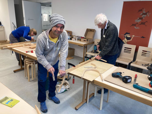 Aha-Erlebnis - Schneeschuhe selber bauen